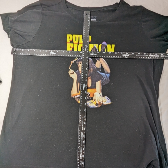 Pulp Fiction Tee Featuring Movie Poster Cover   Uma Thurman XXL - Picture 5 of 7